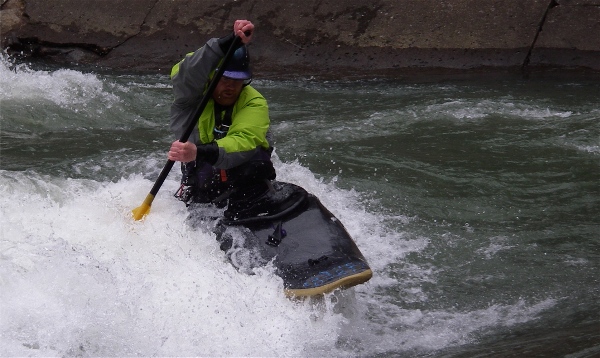 Jay in the Pagan prototype at the 2007 CBoats Armada